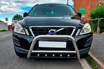 Volvo XC60 2009-2017 гг. Кенгурятник WT003 (нержавейка) фото 2