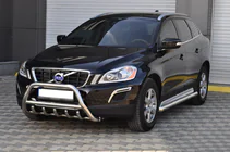 Volvo XC60 2009-2017 гг. Кенгурятник WT003 (нержавейка) фото 5