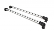 Renault Logan MCV 2005-2013 гг. Поперечины на штатные места, под ключ (2 шт.) фото 15