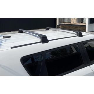 Поперечины на штатные места с замком (2 шт) Renault Trafic 2015- гг. фото 1