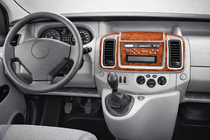 Renault Trafic 2001–2015 гг. Накладки на панель приборов (Малый комплект) фото 1