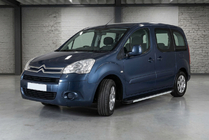 Citroen Berlingo 2008-2018 гг. Боковые Подножки Maya V1 (2 шт., Алюминий) фото 1