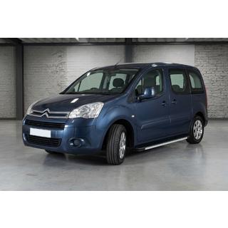 Боковые Подножки Maya V1 (2 шт., Алюминий) Citroen Berlingo 2008-2018 гг. фото 1