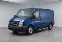 Ford Transit 2000–2014 гг. Боковые Подножки Maya (2 шт., Алюминий) фото 2