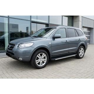Боковые Подножки Maya V1 (2 шт., Алюминий) Hyundai Santa Fe 2 2006-2012 гг. фото 1