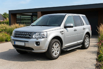 Land Rover Freelander II 2006–2014 гг. Боковые Подножки Maya V1 (2 шт., Алюминий) фото 1