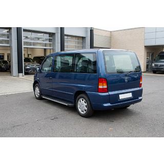 Боковые Подножки Maya V1 (2 шт., Алюминий) Mercedes Vito W638 1996-2003 гг. фото 1