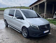 Mercedes Vito/V-class W447 2014- гг. Боковые Подножки Maya V1 (2 шт., Алюминий) фото 1