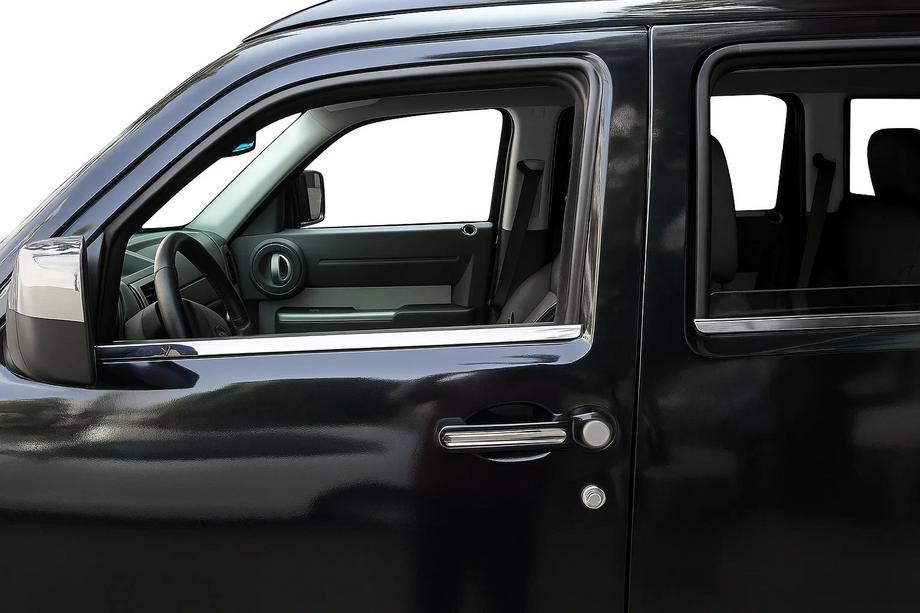 Dodge Nitro 2006-2011 гг. Накладки на дверные ручки из нержавеющей стали Фото 1