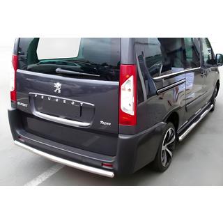 Задняя дуга (нержавейка) Citroen Jumpy 2007–2017 гг. фото 1