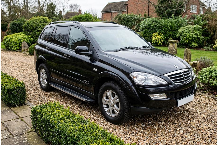 SsangYong Kyron 2005-2014 гг. Боковые Подножки Maya (2 шт., Алюминий) Image