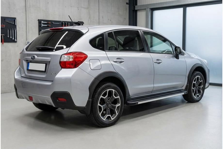 Subaru XV 2011-2017 гг. Боковые Подножки Maya V1 (2 шт., Алюминий) Image