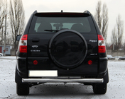 Chery Tiggo 1 2005-2016 гг. Задняя дуга Нержавейка d51 фото 1