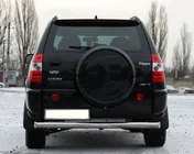 Chery Tiggo 1 2005-2016 гг. Задняя дуга Нержавейка d60 фото 1