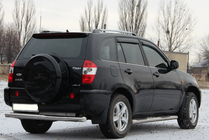 Chery Tiggo 1 2005-2016 гг. Задняя дуга Нержавейка d51 фото 3