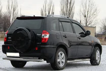 Chery Tiggo 1 2005-2016 гг. Задняя дуга Нержавейка d60 фото 3