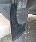 Renault Master 1998-2010 гг. Премиум модельные брызговики с углублением (2 шт, резина) фото 4