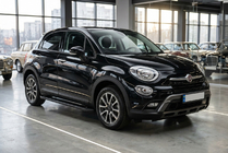 Fiat 500X 2014-2024 гг. Боковые Подножки RedLine Black (2 шт., Алюминий) фото 1