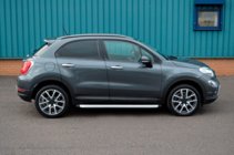 Fiat 500X 2014-2024 гг. Боковые Подножки Fullmond (2 шт., Алюминий) фото 4