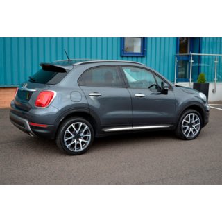 Хромированные молдинги на двери (4 шт) Fiat 500X 2014-2024 гг. фото 4