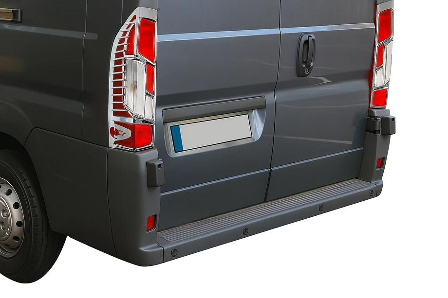 Peugeot Boxer 2006-2025 гг. Накладки на Задние Фонари 2014↗ (2 шт, пластик) Фото 1