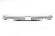 Накладка на задний бампер из нержавеющей стали фото 2