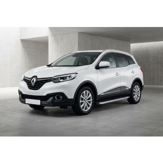 Боковые Подножки BlackLine (2 шт., Алюминий) Renault Kadjar 2015-2022 гг. фото 1