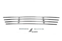 Volkswagen Amarok 2010-2022 гг. Решетка бампера нержавейка фото 2