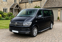 Volkswagen T6 2015-2024 гг. Боковые пороги RedLine V1 (2 шт., алюминий) фото 1