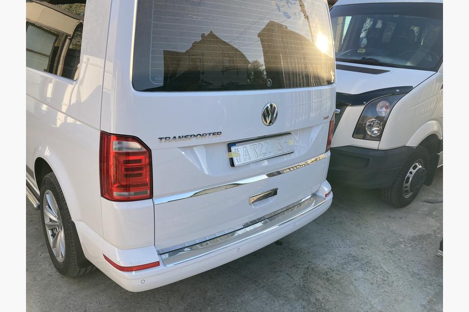 Volkswagen T6 2015-2024 гг. Накладка Под Номер Нержавейка Image