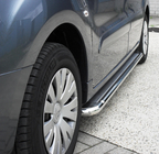 Citroen Berlingo 1996-2008 гг. Боковые Подножки Premium (2 шт., Нержавейка) фото 1