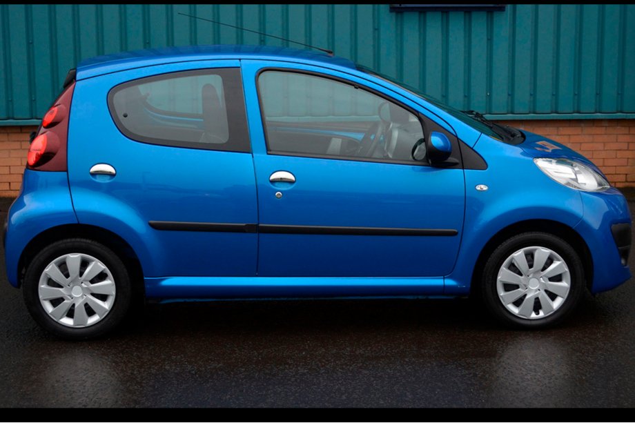Citroen C-1 2005-2014 гг. Накладки на дверные ручки из нержавеющей стали Image