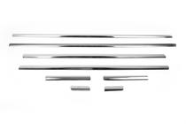Citroen C-4 2004-2010 гг. Хромированные Окантовки Окон Нержавейка фото 2