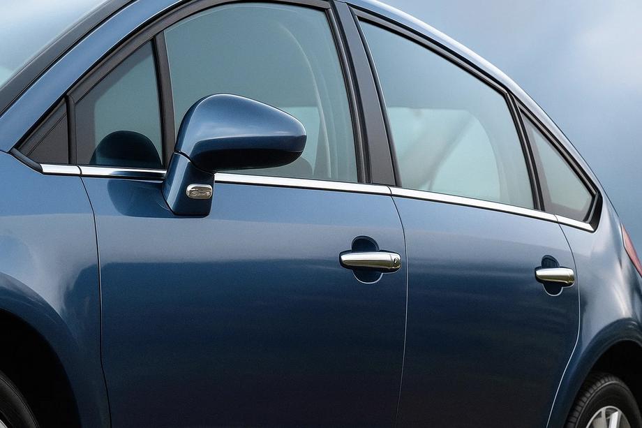 Citroen C-4 2004-2010 гг. Хромированные Окантовки Окон Нержавейка Image