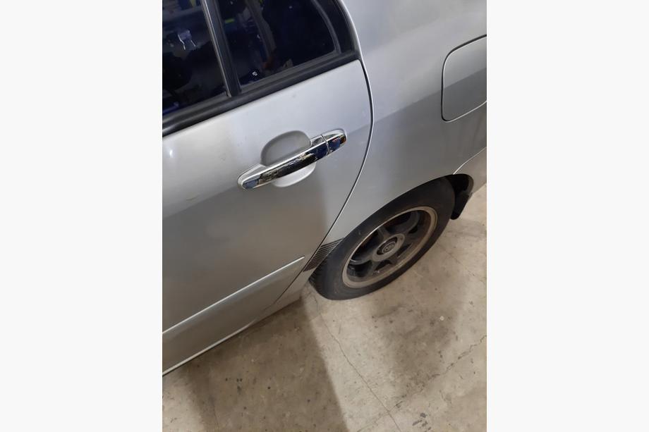Toyota Corolla 2002-2007 гг. Хромированные Накладки на Ручки (4 шт) Carmos - Турецкая Нержавеющая Сталь Фото 3