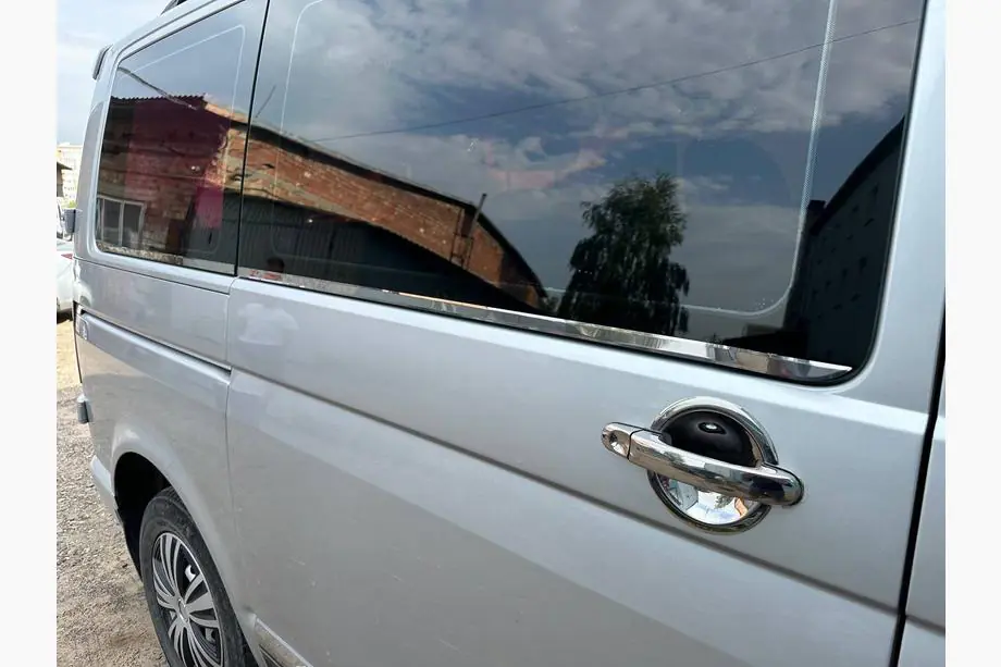 Volkswagen T6 2015-2024 гг. Накладки на дверные ручки из нержавеющей стали Фото 17