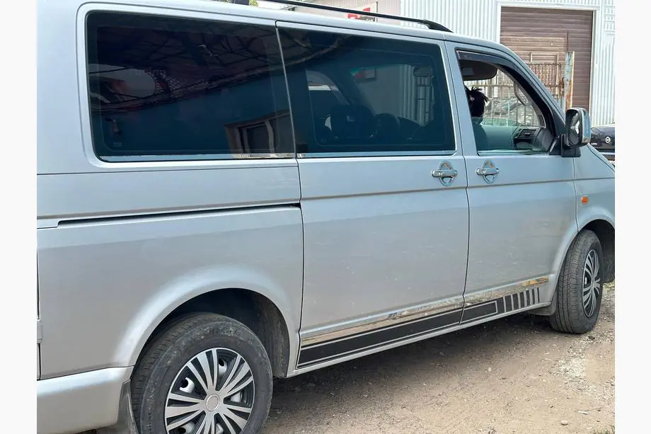 Volkswagen T6 2015-2024 гг. Накладки на дверные ручки из нержавеющей стали Фото 19