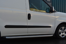 Fiat Doblo II 2010-2022 гг. Окантовка стекол Нержавейка фото 1