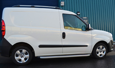 Opel Combo 2012-2018 гг. Окантовка стекол Нержавейка 2 шт, Carmos - Турецкая сталь фото 5