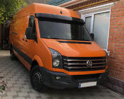 Volkswagen Crafter 2006-2016 гг. Хромированные Накладки на Решетку 2011-2017 OmsaLine - Итальянская Нержавейка фото 1