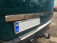 Mercedes Sprinter W906 2006–2018 гг. Накладка из нержавейки над номером фото 2