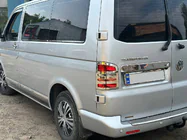 Volkswagen T5 Caravelle 2004-2010 гг. Хромированная накладка над номером для распашных дверей (нержавейка) фото 4