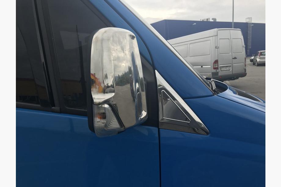 Mercedes Sprinter W906 2006–2018 гг. Накладки на зеркала Нержавеющая сталь (2 шт.) Carmos - Турецкая Нержавеющая Сталь Фото 3