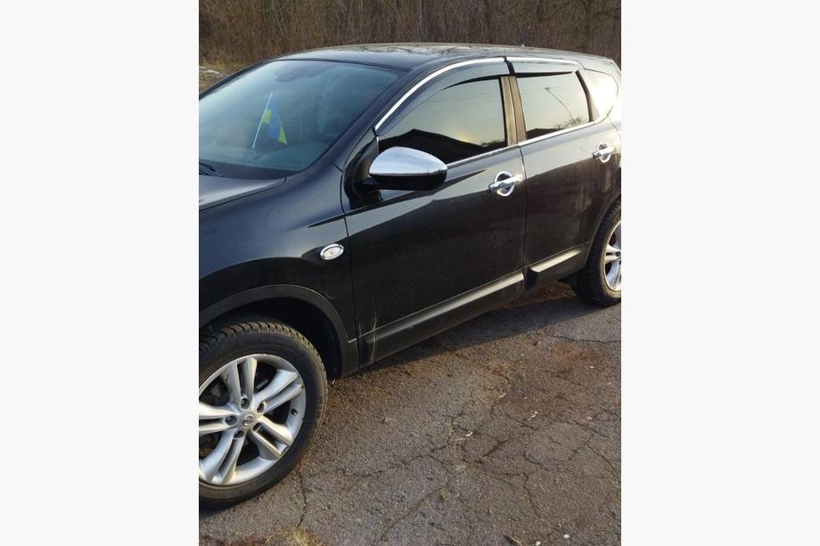 Nissan Qashqai 2010-2014 гг. Накладки на Зеркала (2 шт., Нержавейка) Фото 6