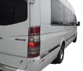 Volkswagen Crafter 2006-2016 гг. Накладки на двери из нержавеющей стали фото 6