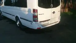 Volkswagen Crafter 2006-2016 гг. Накладки на двери из нержавеющей стали фото 7