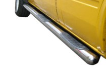 Mercedes Sprinter W901/902/903/904/905 1995–2006 гг. Боковые трубы (2 шт., нержавейка) Средняя База, Ø60 фото 7