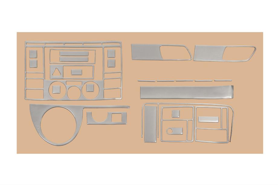 Volkswagen T5 Transporter 2003-2010 гг. Накладки на торпеду (Турция) Карбон Фото 3