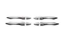 Хромированные Накладки на Ручки Дверей (4 шт, Нержавейка) фото 4