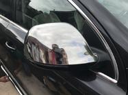 Audi Q7 2005-2015 гг. Накладки на Зеркала (2 шт, Нержавейка) Carmos, Нержавеющая Сталь фото 2